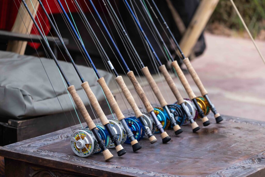 Fly fishing for tigerfish in Tanzania