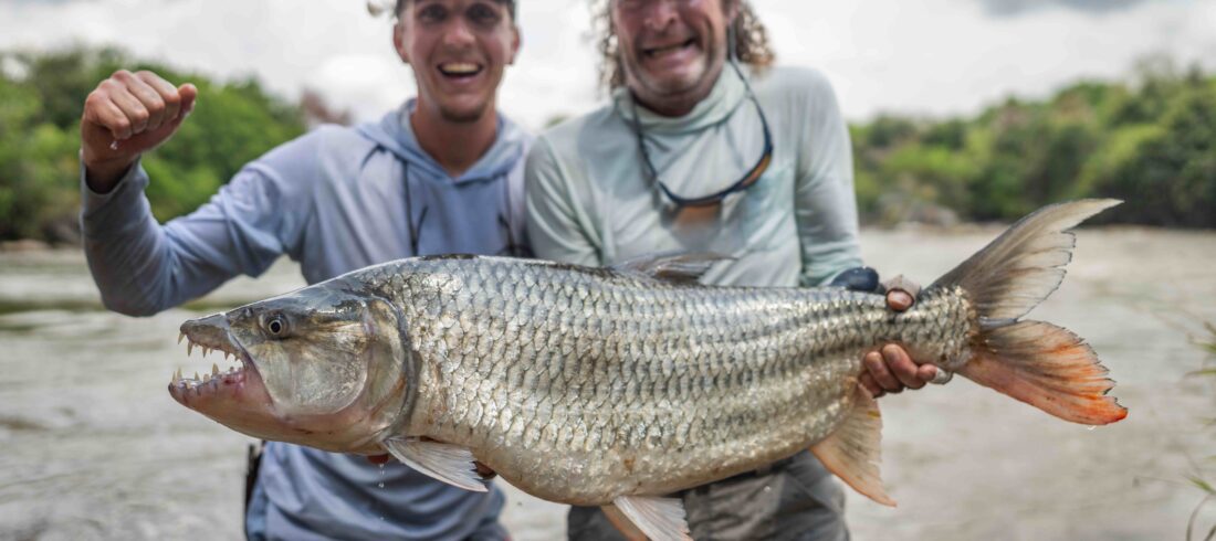 Fishing for tiger fish