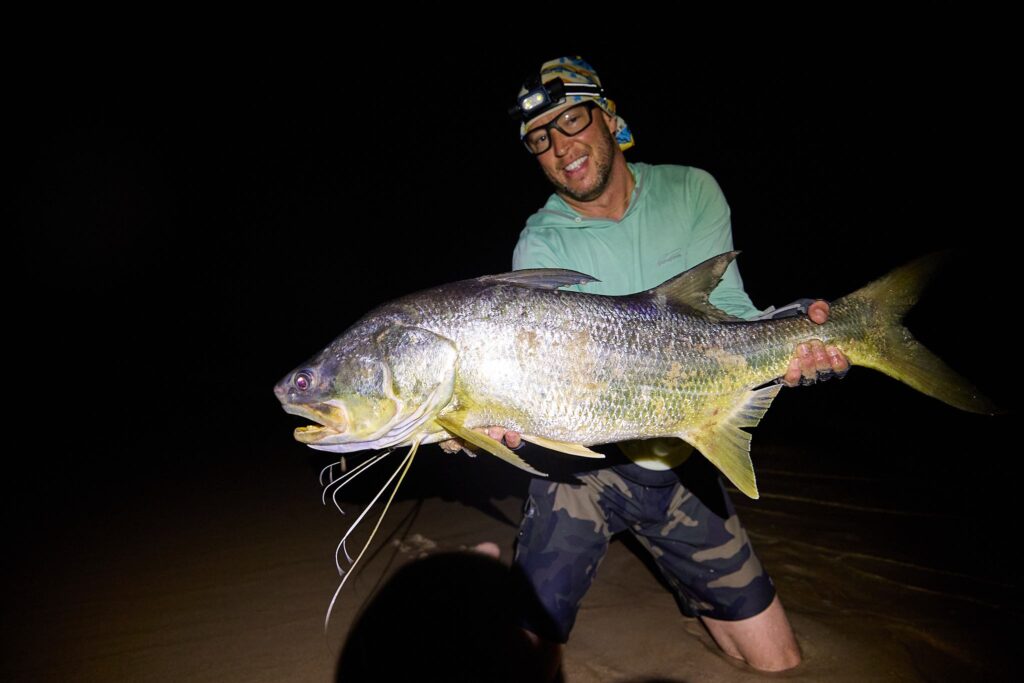 Giant African Threadfin Sette Cama Gabon fishing